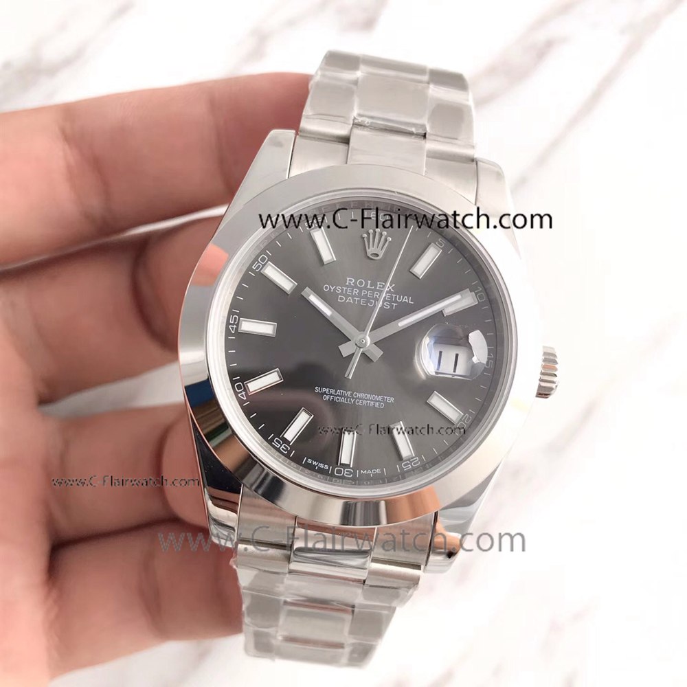 Fake Rolex Oyster Perpetual Datejust II Gray Watch Father's Day